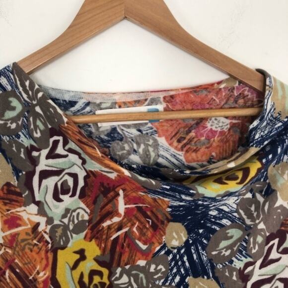 Anthropologie Sparrow Autumn Leaves Dolman Sweater Size Small - Picture 5 of 11